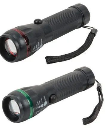 LED Flashlight with Strap