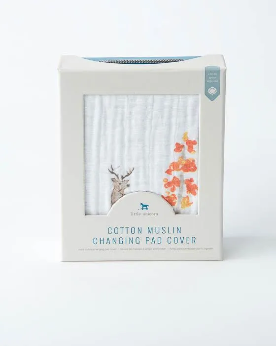 Little Unicorn - Changing Pad Cover - Oh Deer