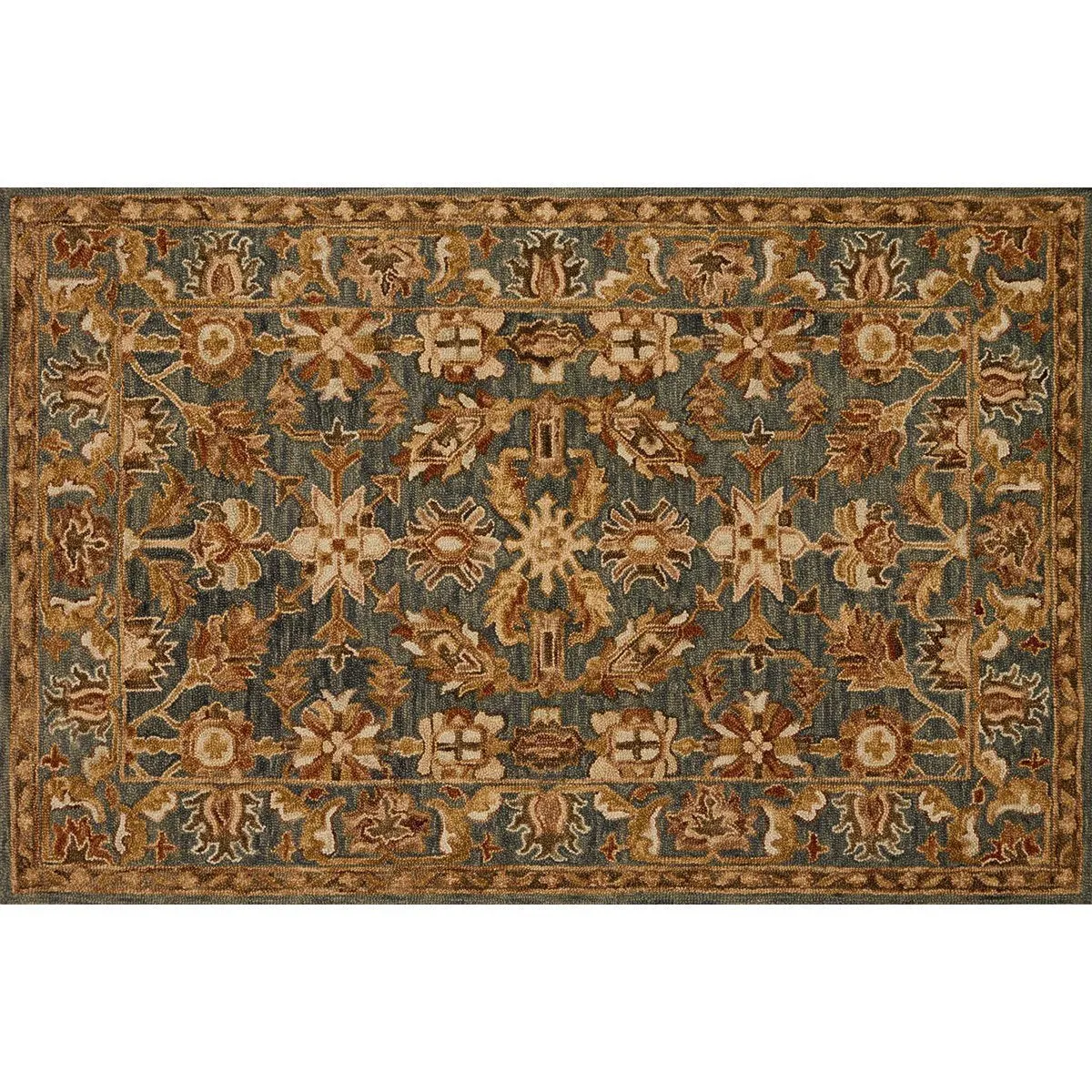 Loloi Victoria VK-05 Slate and Slate Rug