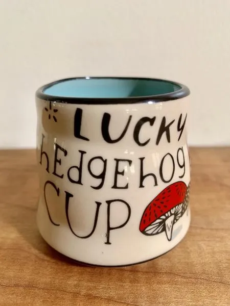 Lucky Hedgehog Cup - 4oz, Small