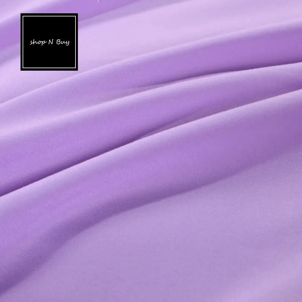 Luxury Violet Duvet Set - 6 Pieces