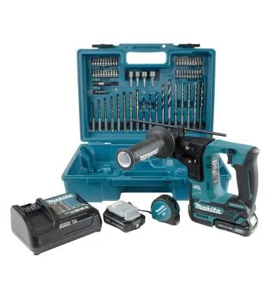 Makita HR166DSAE1 Cordless Rotary Hammer with Accessories | Model : M-HR166DSAE1