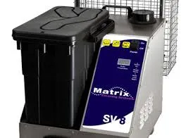 Matrix SV8 Commercial 8 Bar Steamer W Vacuum For Cleaning And Disinfection NLA