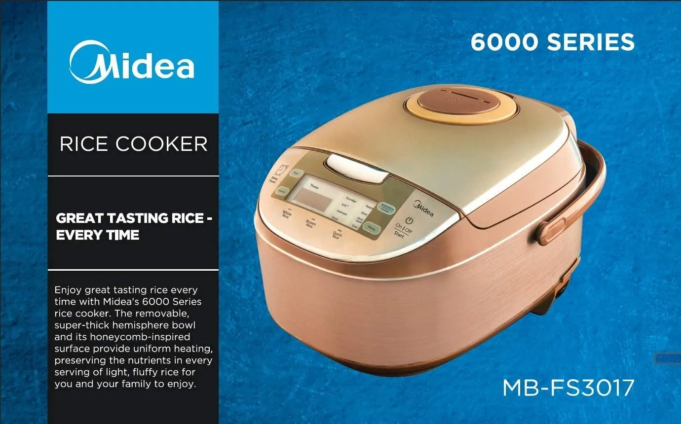 MB-FS3017/MB-FS5017: Midea Micom Rice Cooker