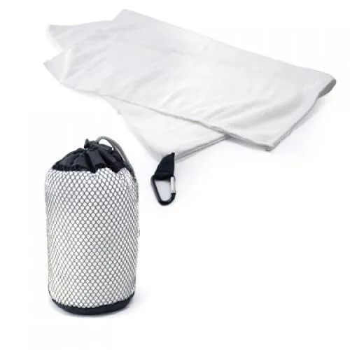 Microfibre Towel with carabiner hook