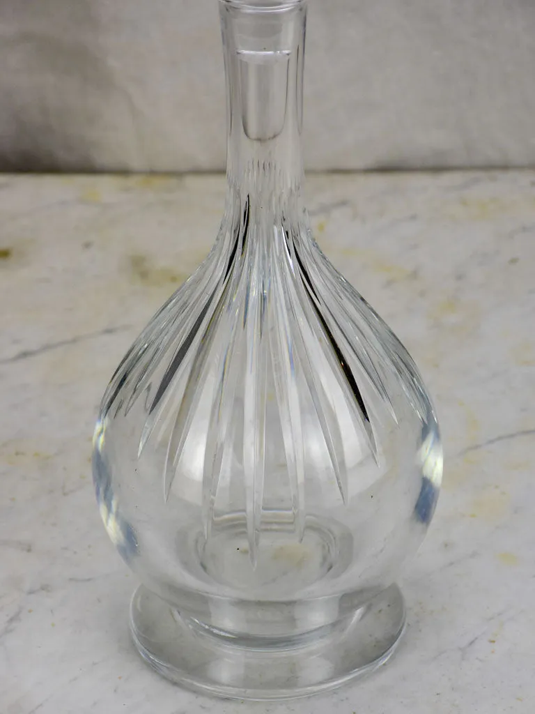 Mid-Century Baccarat crystal wine decanter / carafe - Massena