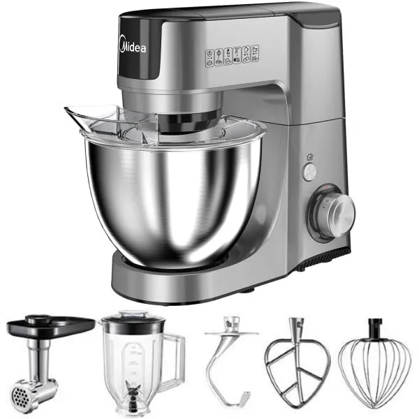 Midea BM2096 Kitchen Machine Stand Mixer, Blender & Meat Grinder 220 Volts Export Only