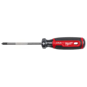 Milwaukee MT202 #2 Phillips 4" Cushion Grip Screwdriver (USA)