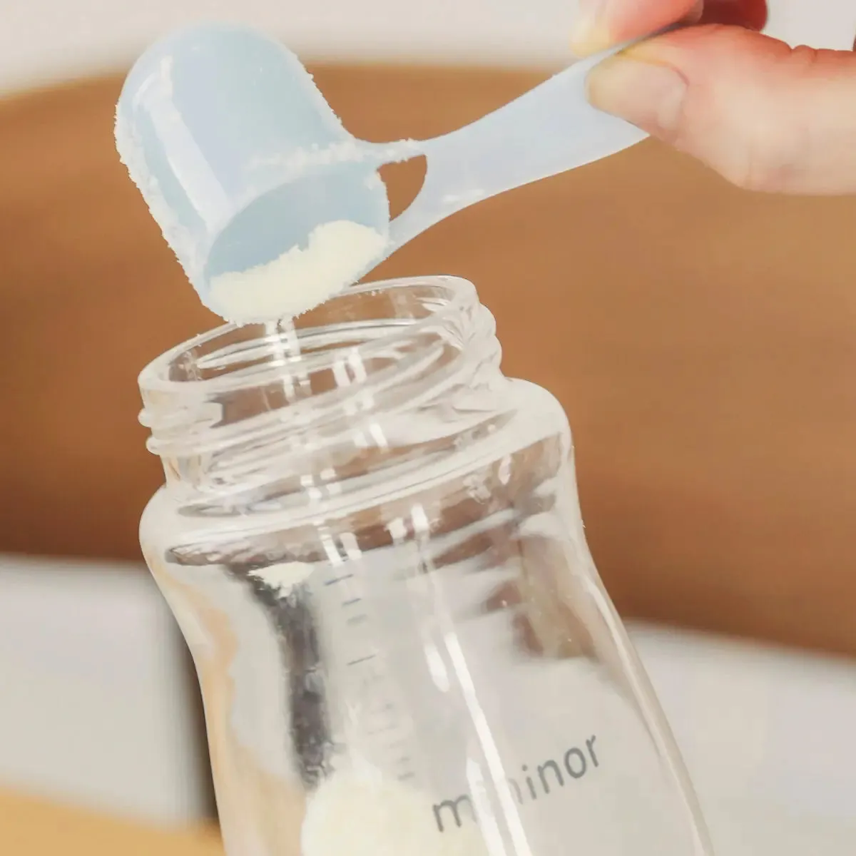 Mininor Baby Bottle – Glass 240 ml 0mth 