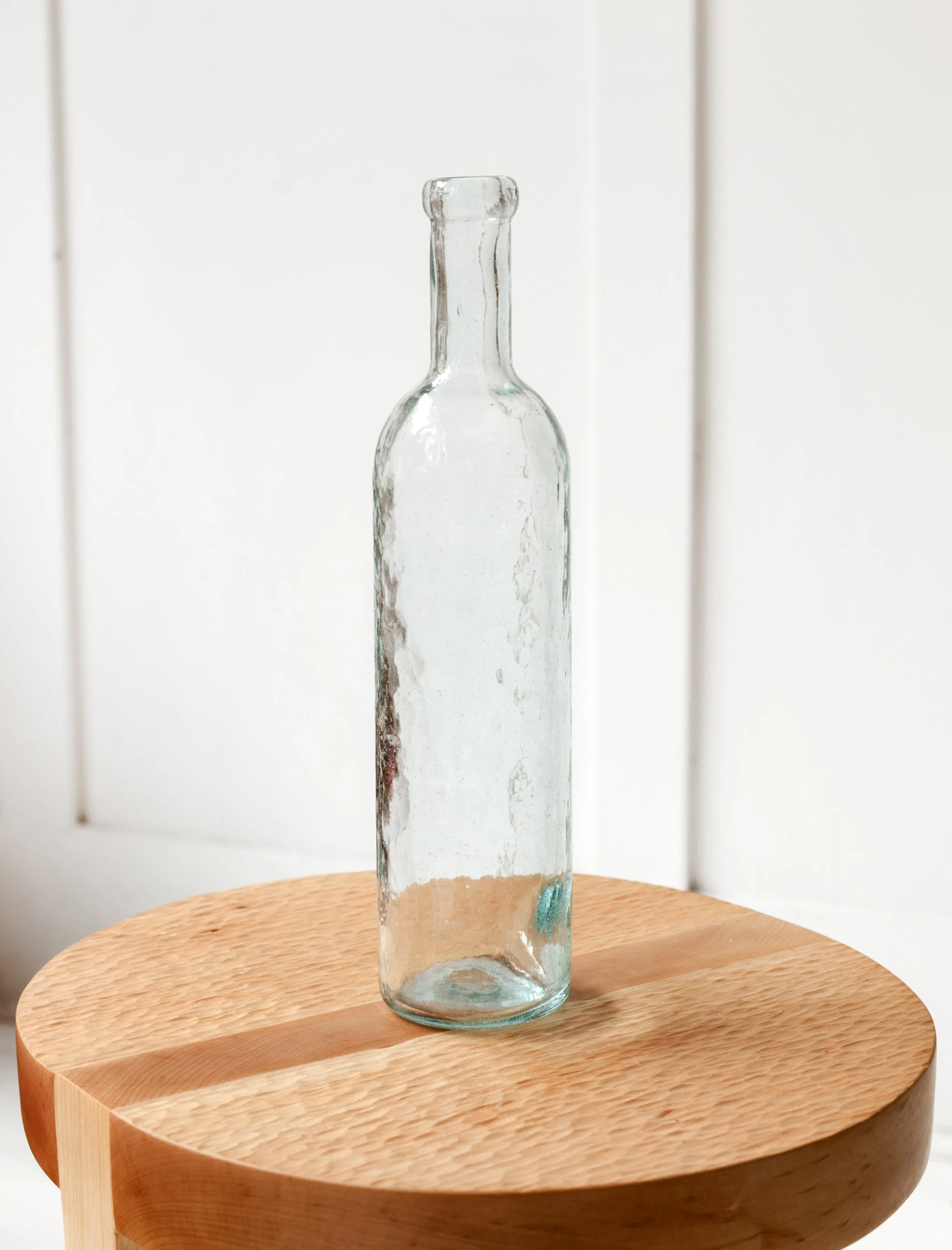 Mottled Glass Bottle