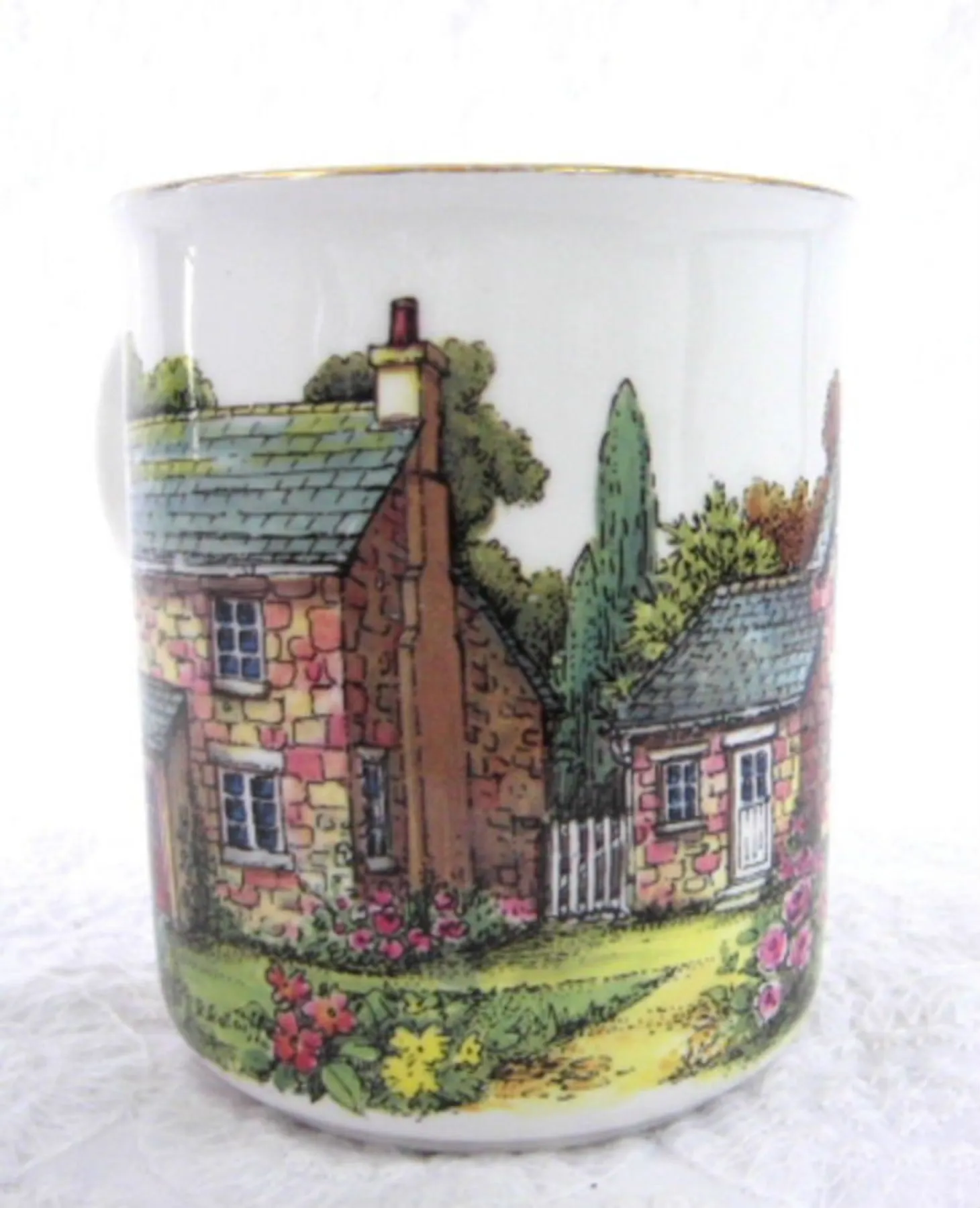 Mug English Village English Bone China Crown Trent Tea Mug Coffee