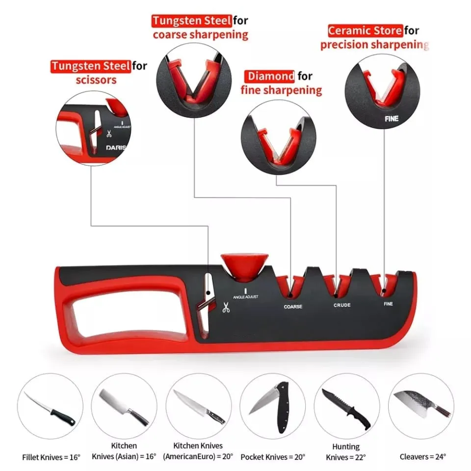 Multifunctional Adjustable Knife Sharpener ZL-2019