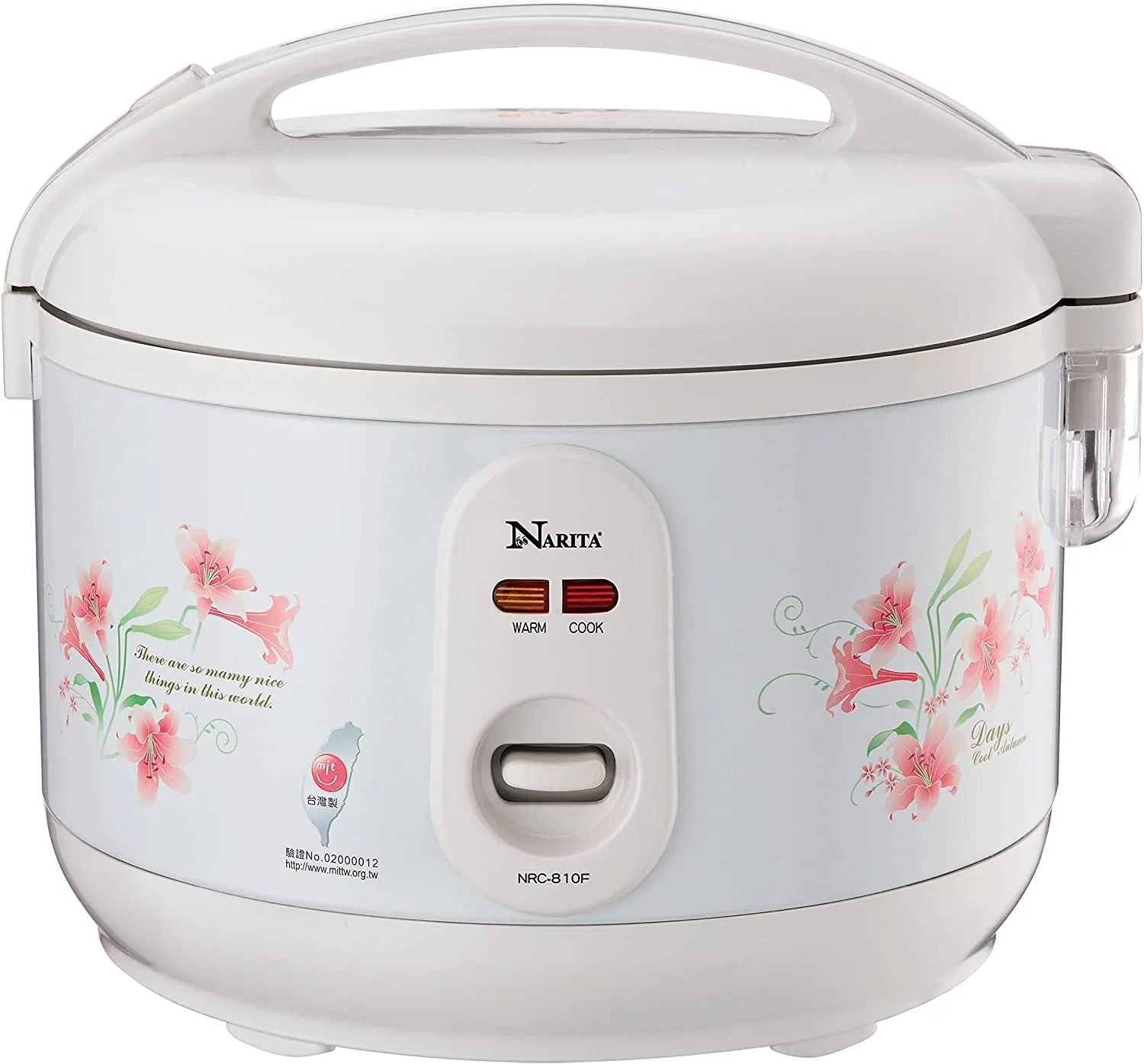 Narita 6-Cup (Uncooked) Deluxe Rice Cooker