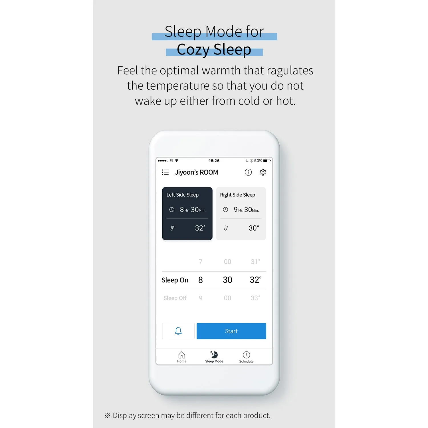 Navien Mate EME501 CarbonCore, Far Infrared Heated Mattress Pad, Smart Care Heating with Sleep Mode Feature, Wi-Fi Enabled & Washable