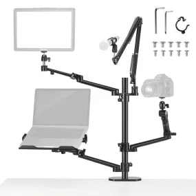 NEEWER DS007 Overhead Camera Stand Desk Mount Rig