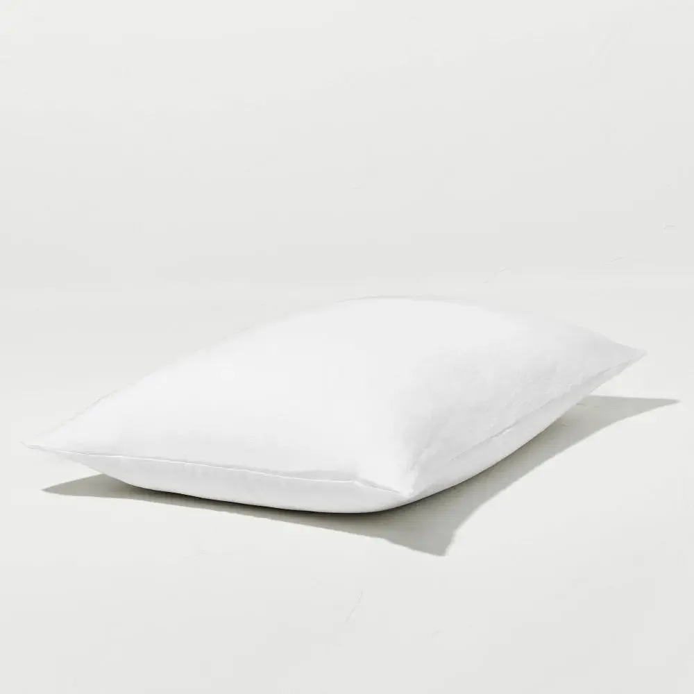 New - Full/Queen Hemp Duvet & Sham Set White - Casaluna