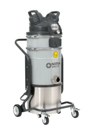 Nilfisk VHC110 Z1 EXA XX ATEX Approved For Use In Zone 1 Compressed Air Powered Vacuum Cleaner