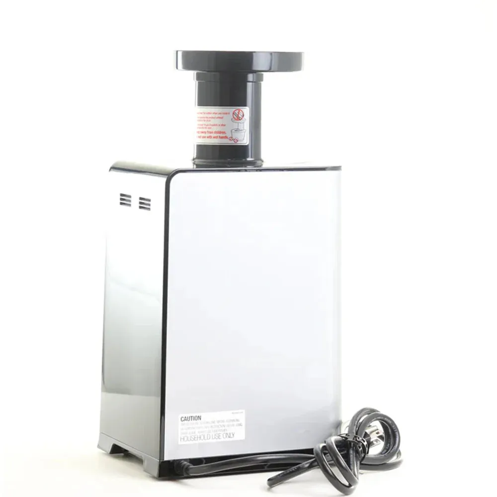 Omega VSJ843QS Silver Vertical Masticating Compact Cold Press Juicer Machine 150 W