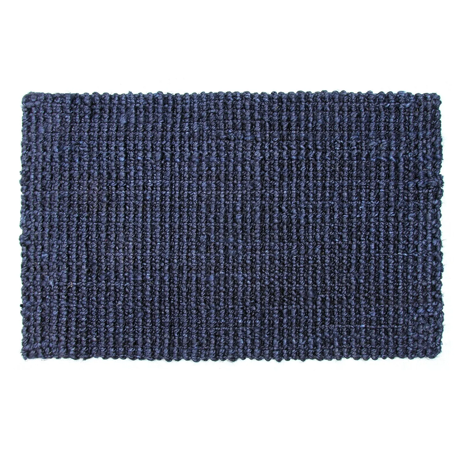 OnlyMat Handwoven Blue Colour Natural Jute Rug