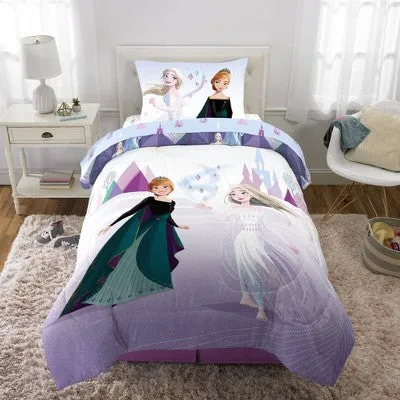 Open Box - Twin Royally Cool Frozen Reversible Comforter