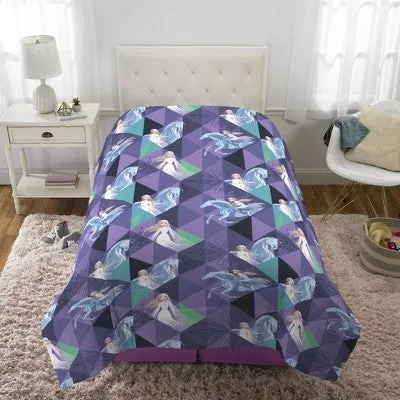 Open Box - Twin Royally Cool Frozen Reversible Comforter