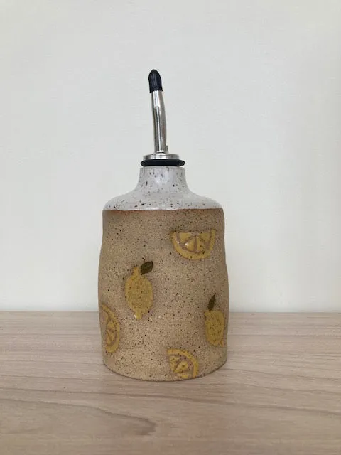 Osso Ceramics Oil Cruet