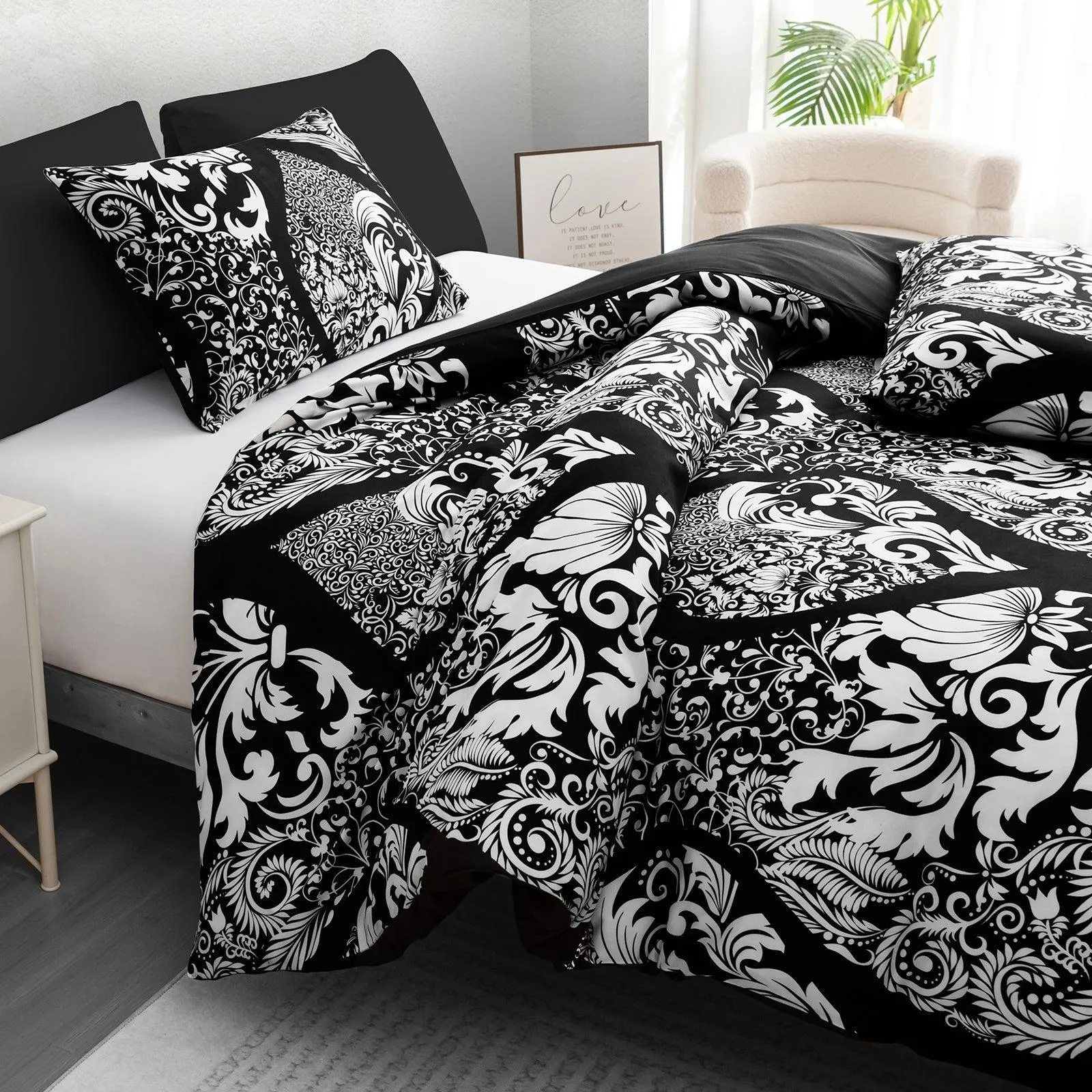 Pamposh Duvet Cover Set-Waves