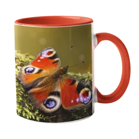 Peacock Butterfly Mug