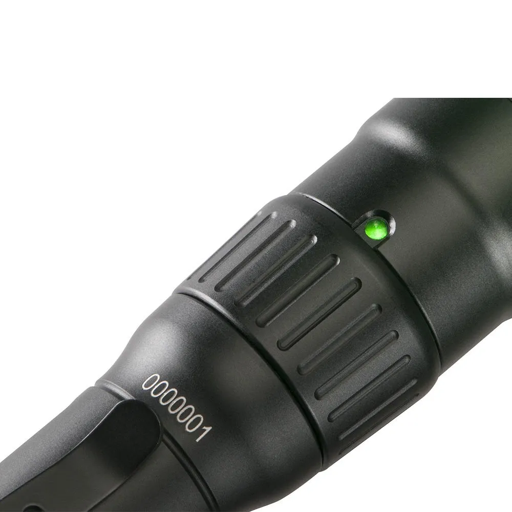 Pelican 7600 Tactical Flashlight, Rechargeable Multi-Color LED Light, Black