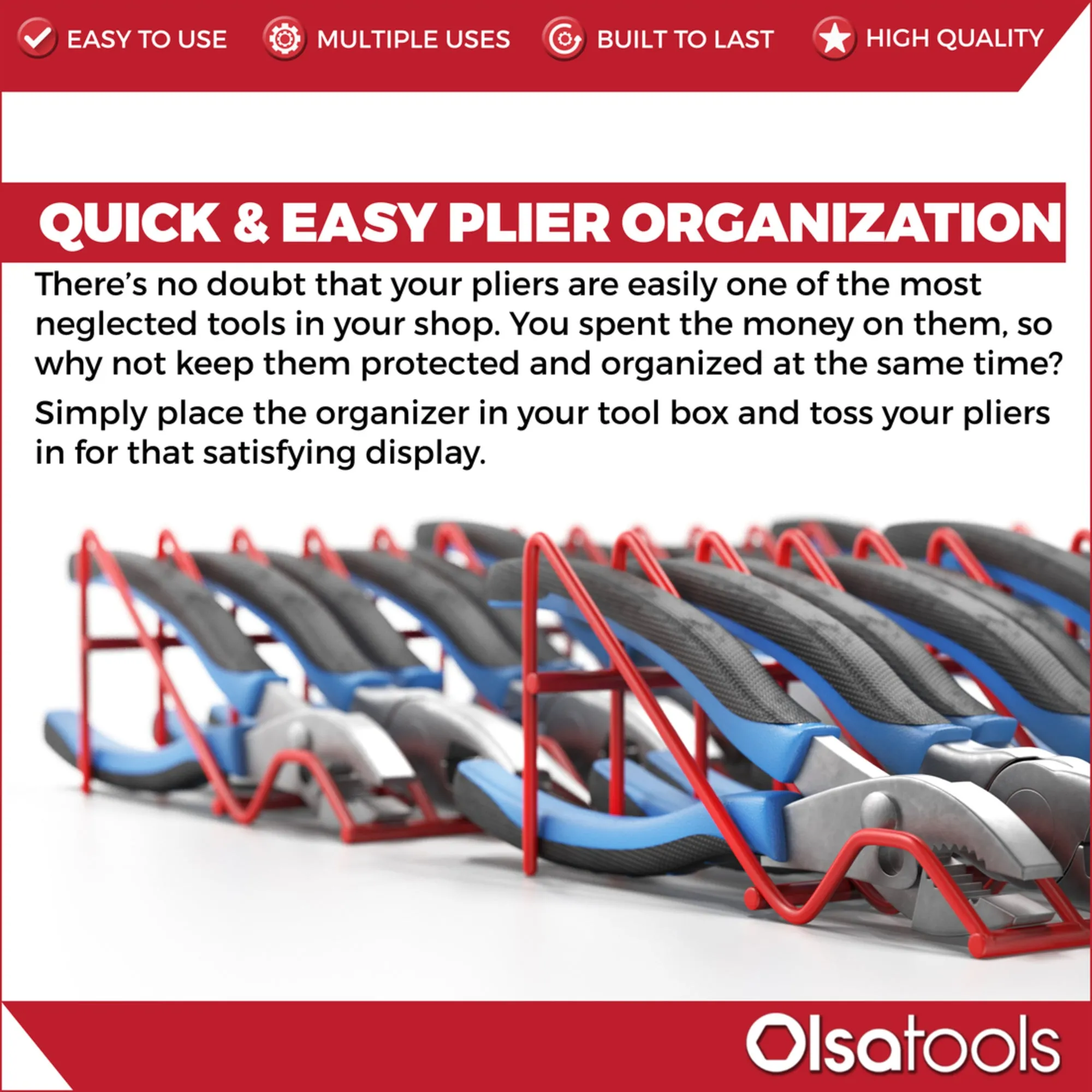 Plier Organizer Racks