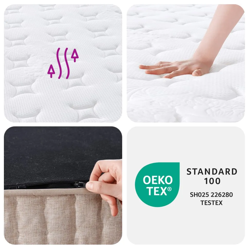 Pocket Spring Mattress Medium Plus 120x200 cm