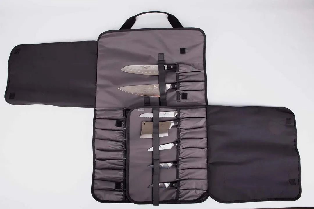 Premium Knife Roll | Graphite Black | Ballistic Series | Dalstrong ©