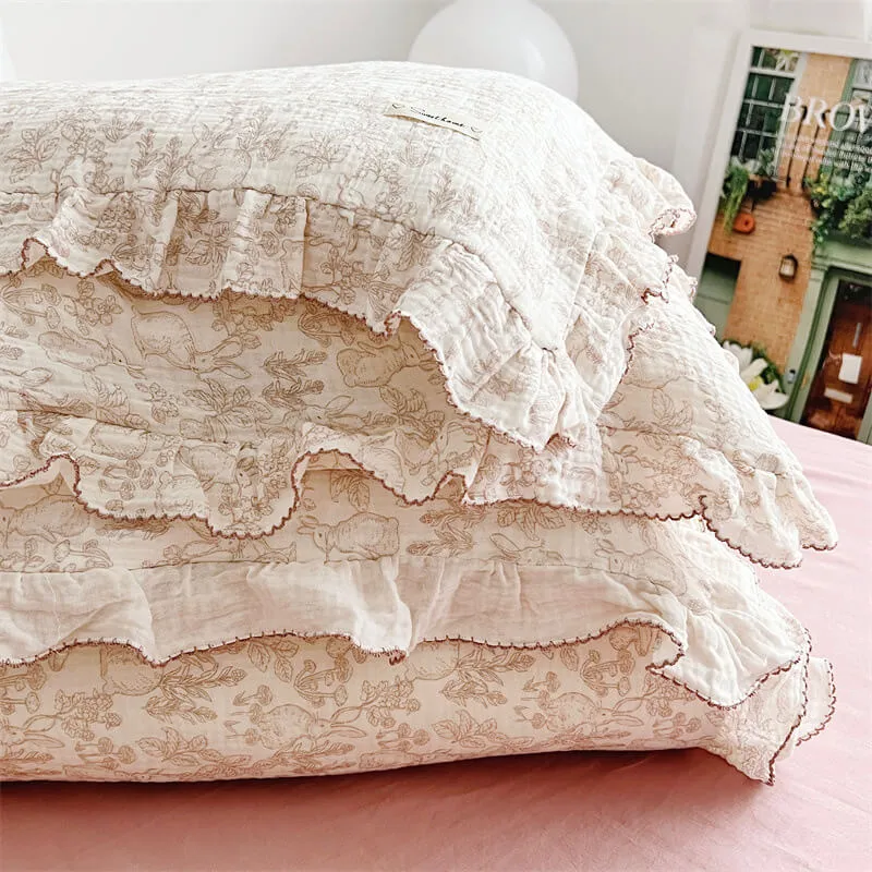 Queen Size Muslin Duvet Cover Set