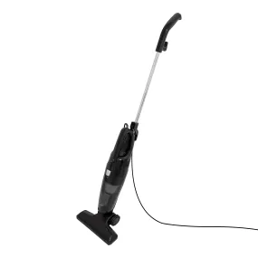 Quest 44839 2-in-1 Bagless Vacuum Cleaner/Use Upright or Handheld/Lightweight Compact Design/HEPA Filter/Attachments Included / 600W Power/Black Colour, 600 W, 1 Liter