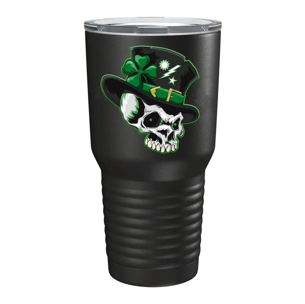 Ranger Leprechaun Skull Tumbler