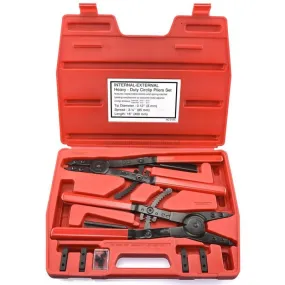 Rodac Hc2125-Snap Ring Pliers Set Interior/Exterior