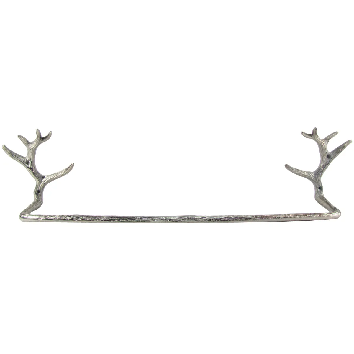 Rustic Deer Antler Wall Mount Bathroom Towel Bar