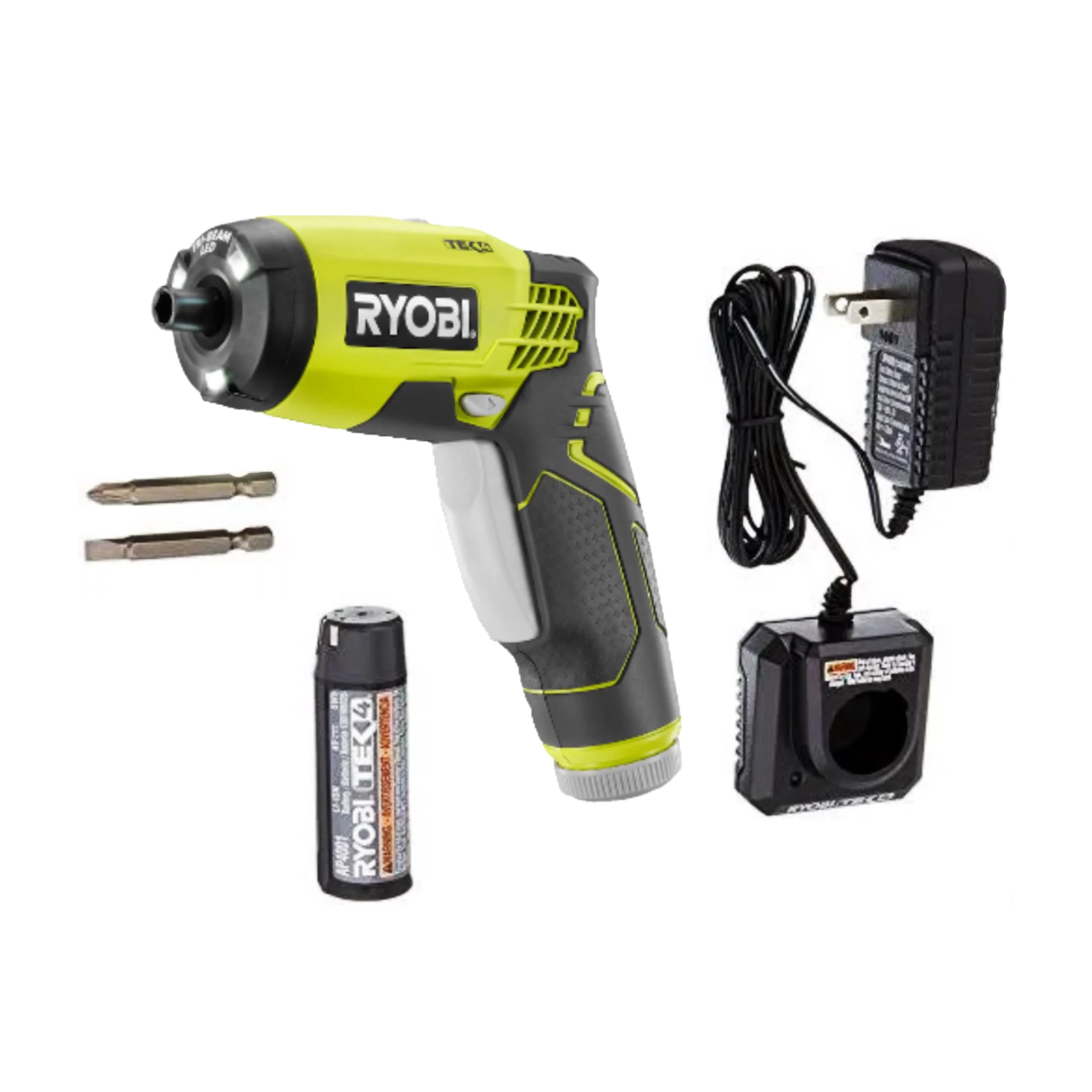 RYOBI TEK4 4-Volt Lithium-Ion Screwdriver Kit - Factory Reconditioned