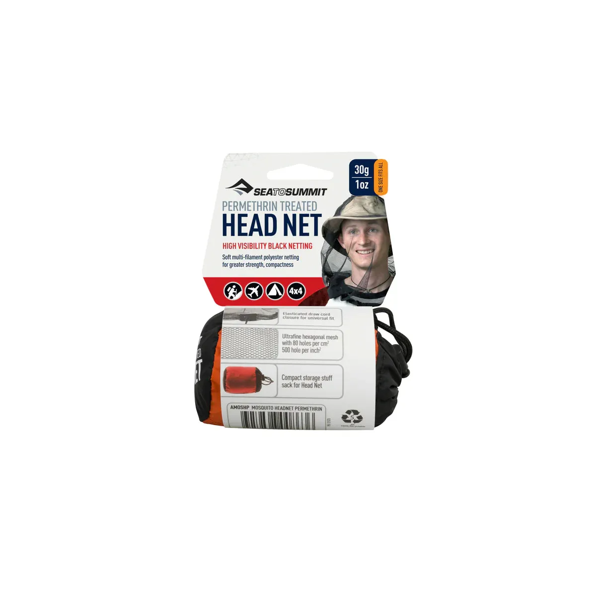 SEA TO SUMMIT Mosquito Head Net Permethrin Treated