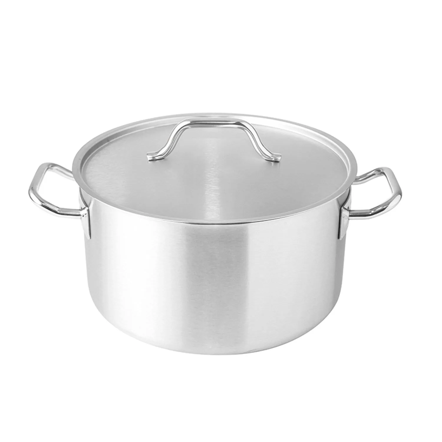 Silampos Deep Casserole with Lid - Silver, 32 cm - 638121BB2932