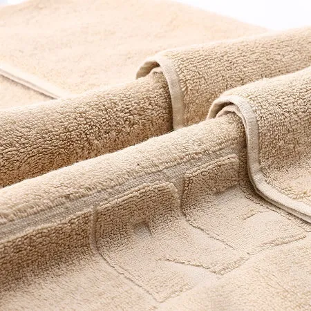 Soft Bashkir Cotton Towel size 70x140 cm - Beige