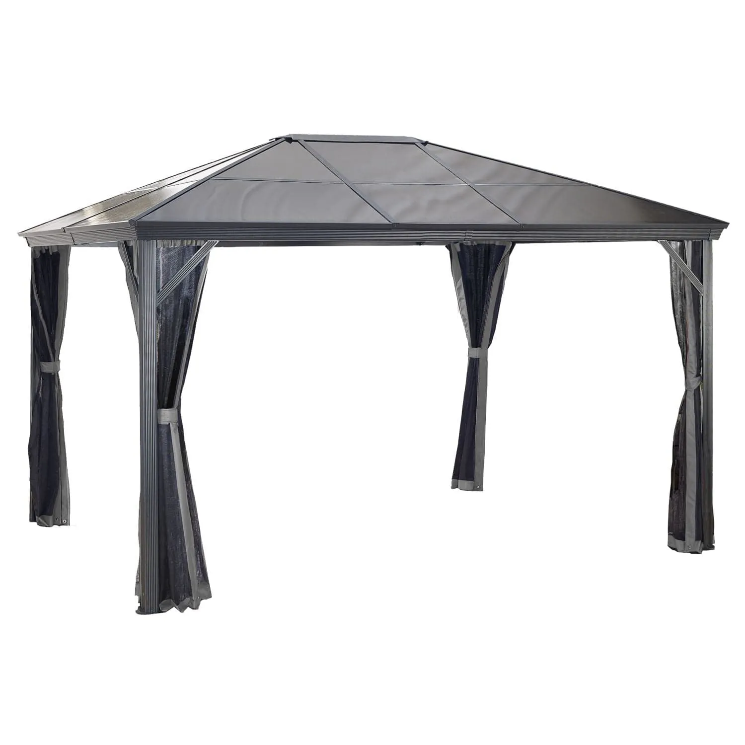 Sojag | Verona Hardtop Gazebo 10' x 14' PC 6mm Roof #77