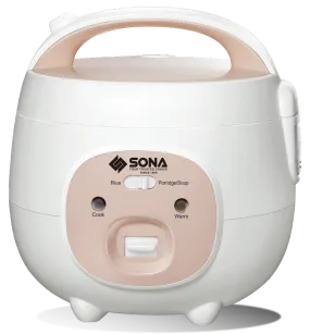 SONA 0.63L Rice & Porridge Cooker SRC 2613 (Local Delivery Only)