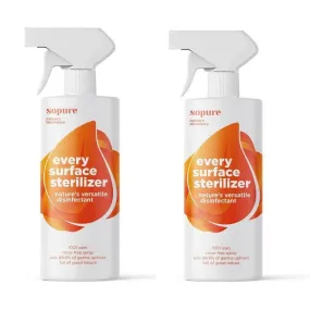 SoPure Every Surface Sterilizer for Everyday Use 500ml (2 PACK)