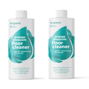 SoPure Orange Blossom Floor Cleaner 1 litre (2 PACK)