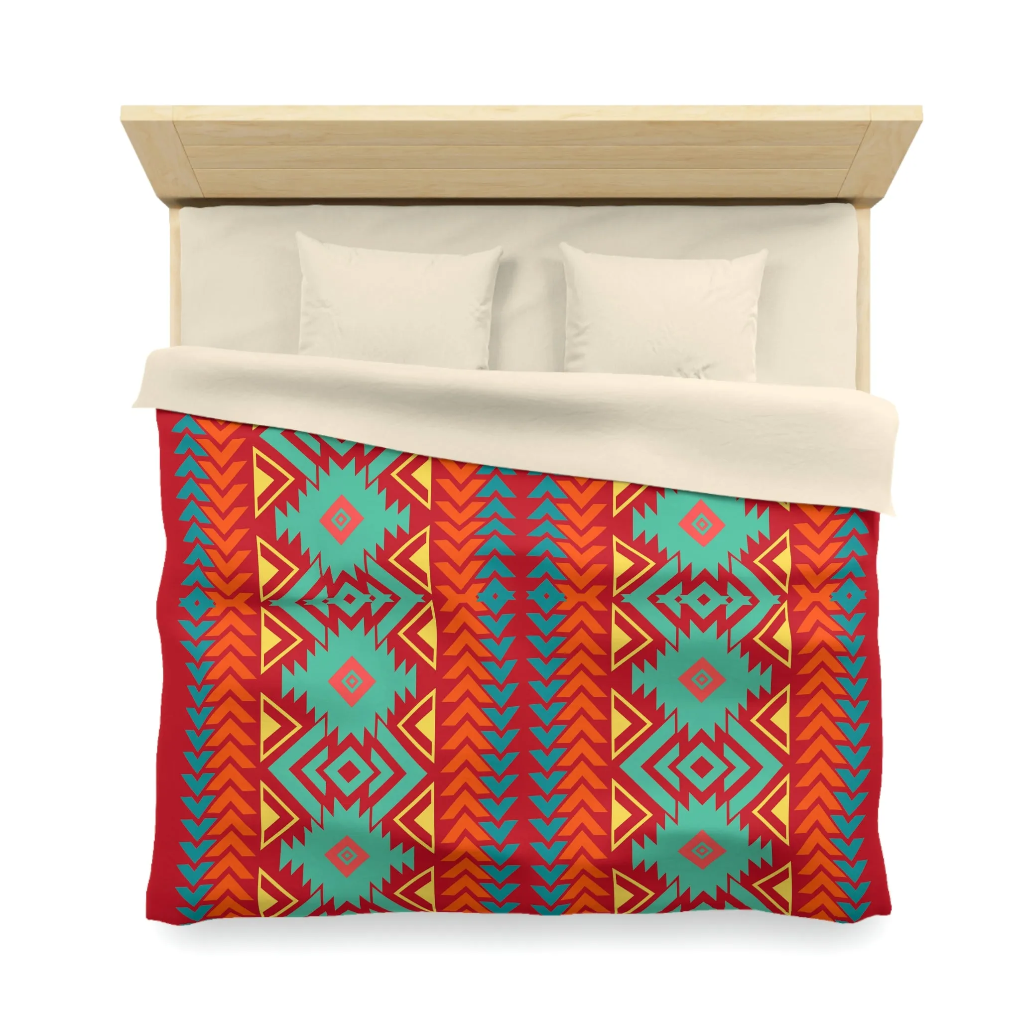 Southwestern Duvet Cover | Microfiber Duvet Bed Comforter Cover Queen or Twin