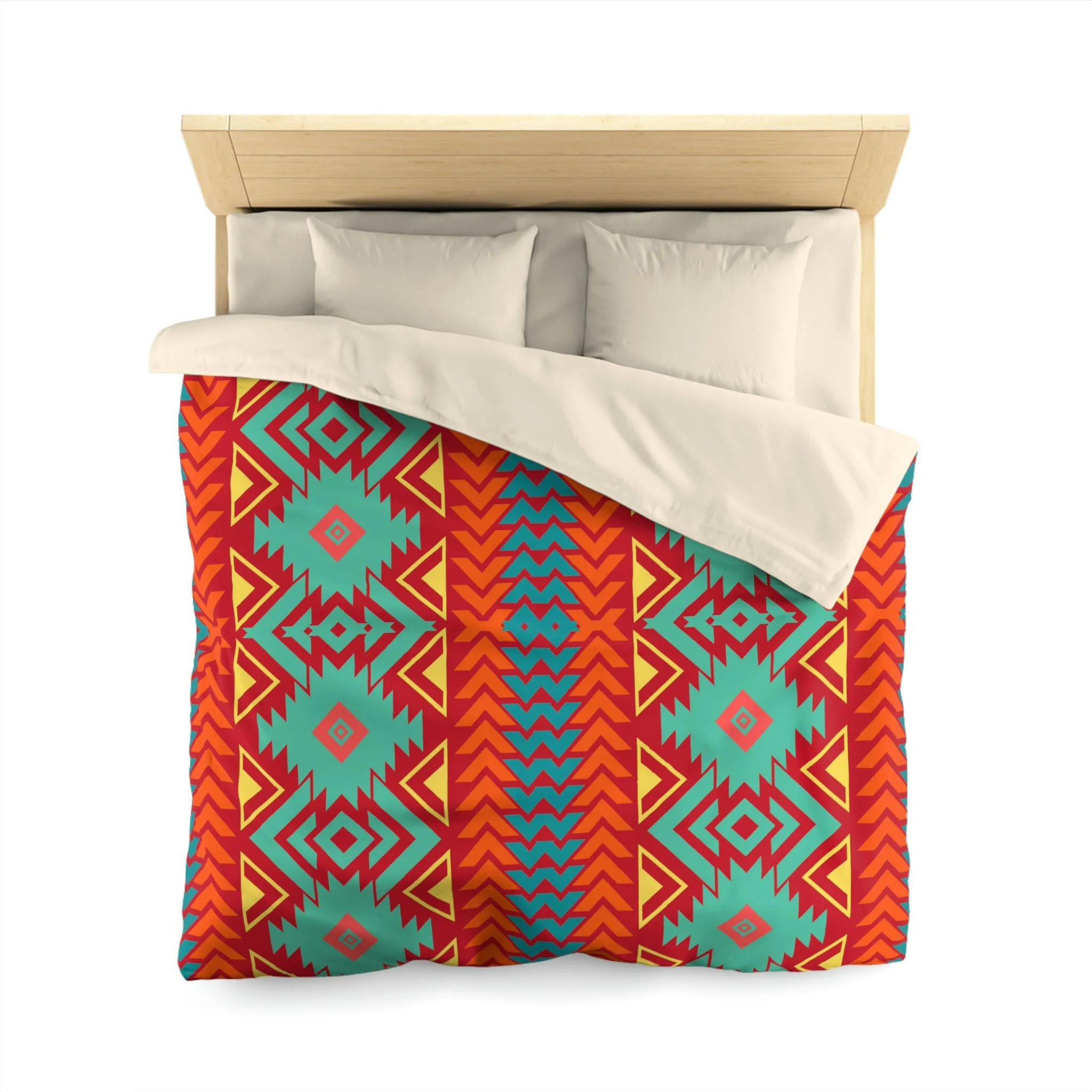 Southwestern Duvet Cover | Microfiber Duvet Bed Comforter Cover Queen or Twin