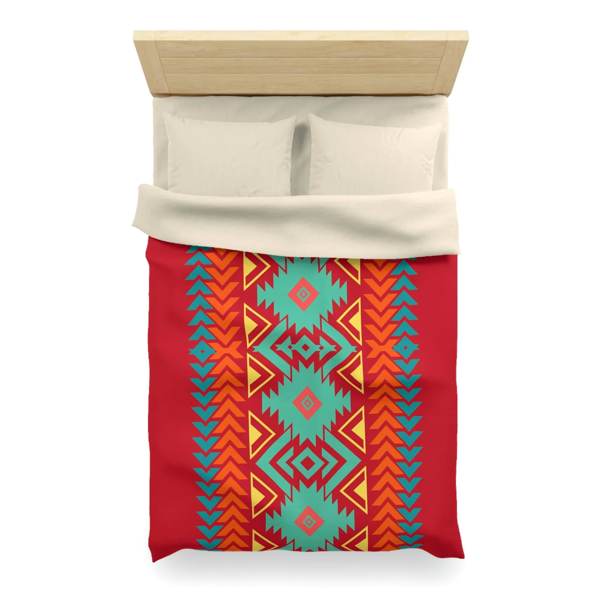 Southwestern Duvet Cover | Microfiber Duvet Bed Comforter Cover Queen or Twin