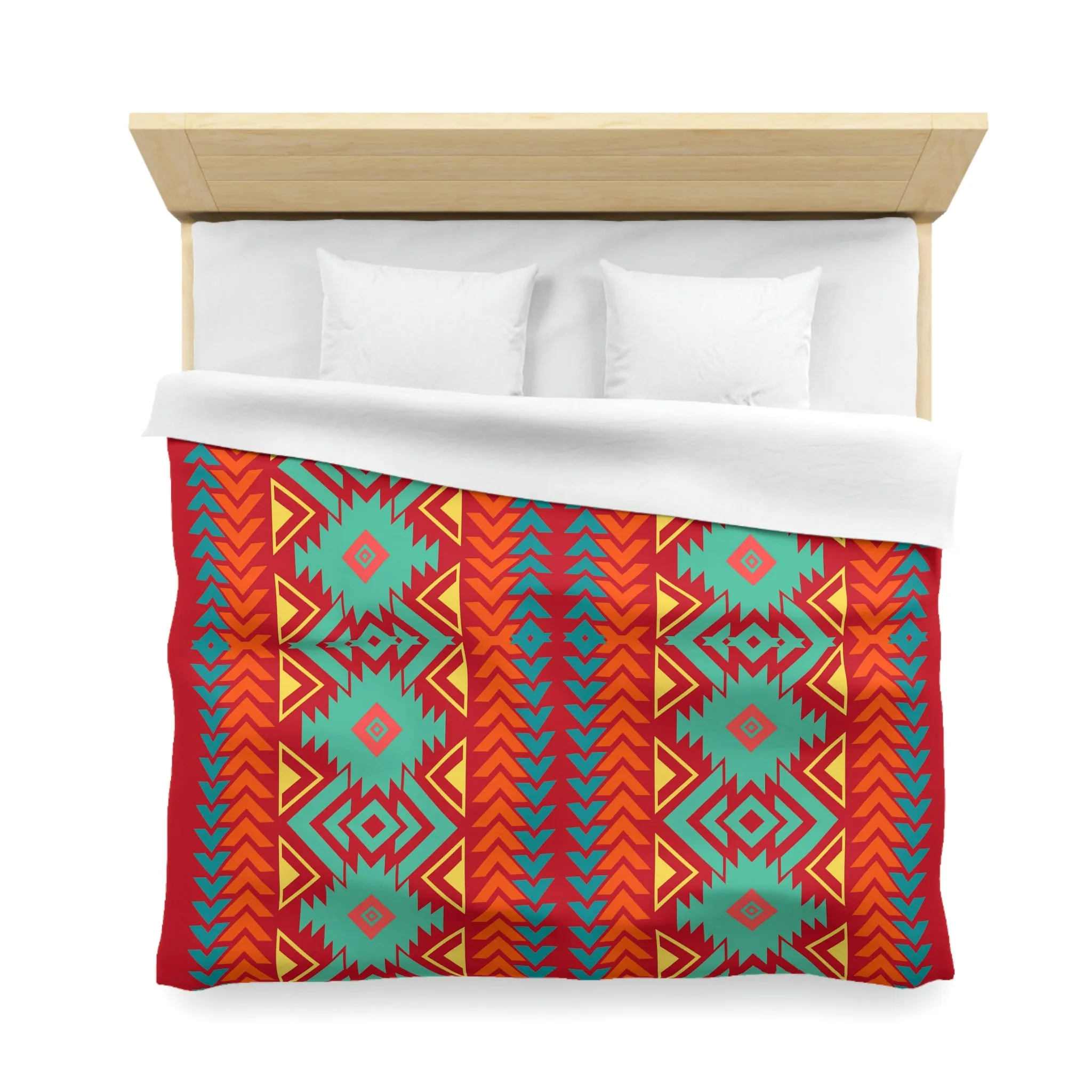 Southwestern Duvet Cover | Microfiber Duvet Bed Comforter Cover Queen or Twin