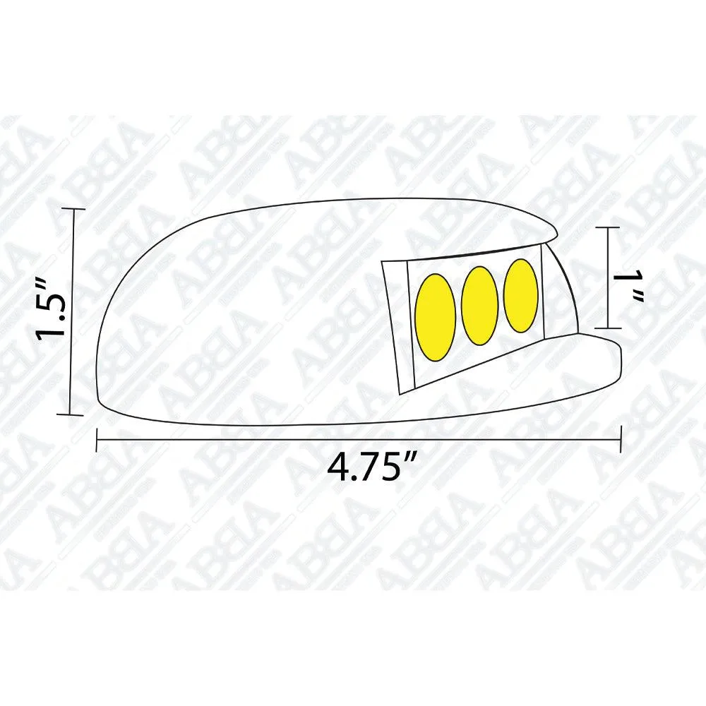 STA05 3W Low Voltage Cast Aluminum Round Surface Mount LED Step or Deck Light